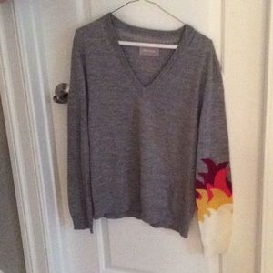 NWOT Zadig & Voltaire Ready Bis Flames Sweater